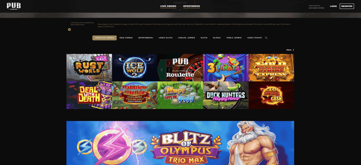 Pub Casino Casino